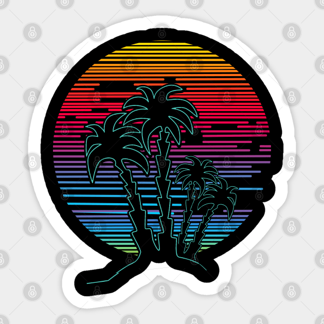 Tropical Summer Sticker by clingcling